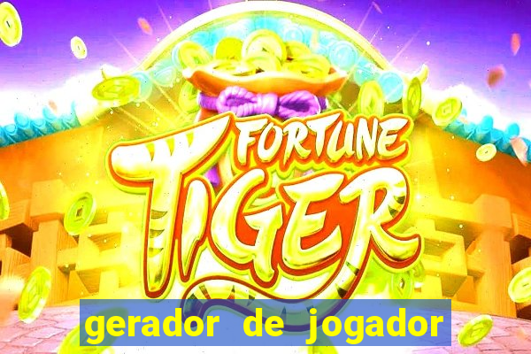 gerador de jogador de futebol